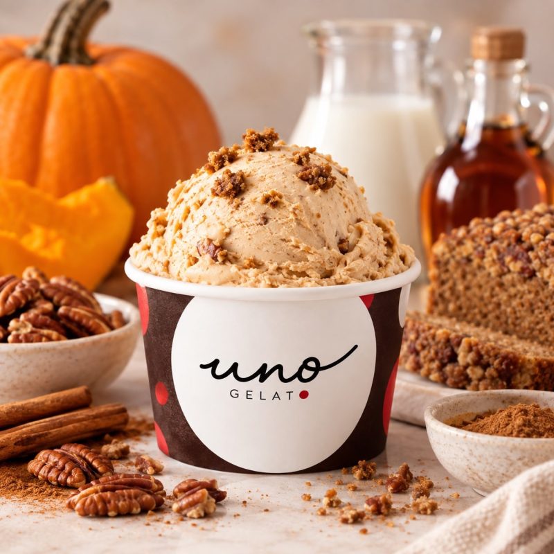 Uno Gelato - Pumpkin Pecan Bread - 2026
