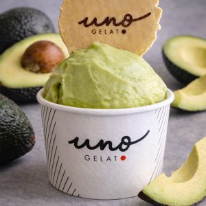 uno gelato avocado sorbetto