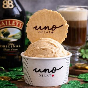 uno gelato - baileys irish coffee gelato