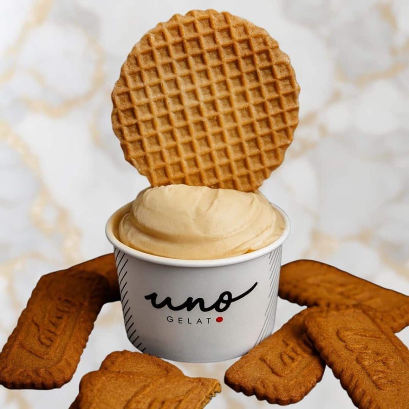 uno gelato biscoff