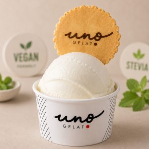 uno gelato - fior di latte vegan gelato