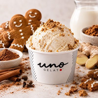 uno gelato - gingerbread gelato