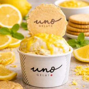 uno gelato - lemon cookies
