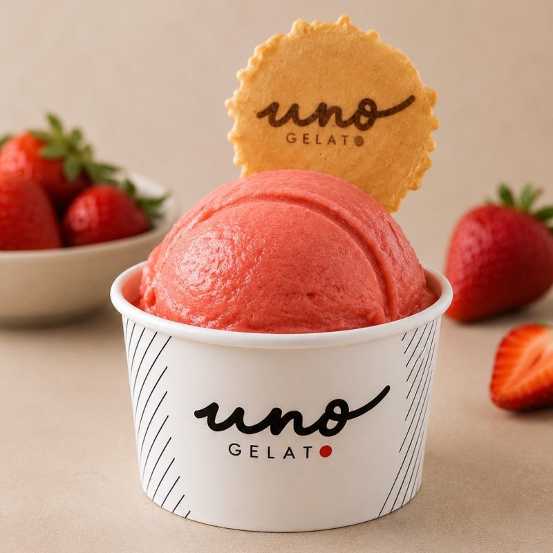 uno gelato - strawberry sorbetto - 2026